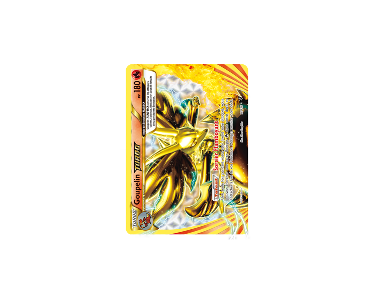 Carte pokémon VF goupelin pv180 14/124 xy10 