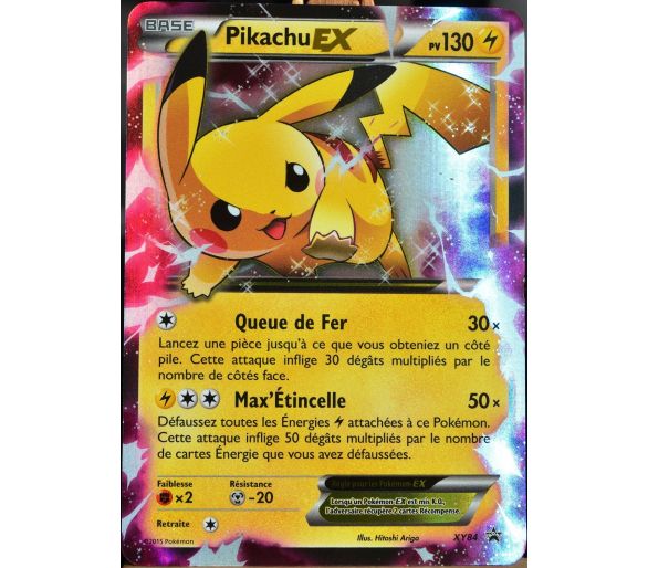 Pikachu ex 130 pv xy 84