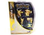 4 Figurines pokémon PIKACHU or - pokémon 20 ans "025 pikachu" région Kanto
