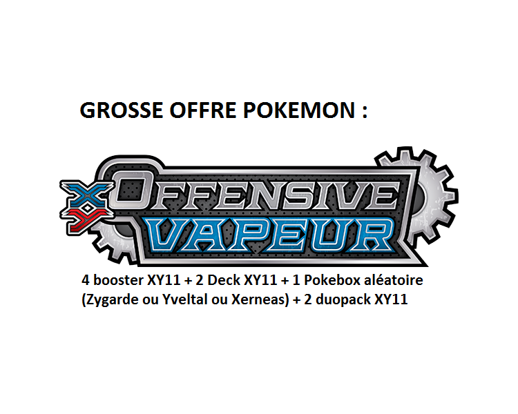 Gros Lot Pokémon Discount XY11 Offensive Vapeur