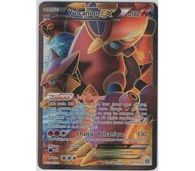 Volcanion Ex 180 pv Full Art - 107-114 Xy 11 offensive vapeur type double