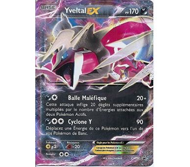 Carte Pokémon Yveltal Ex Pv 170 - XY150 Etoile Promo Neuve En Version Française