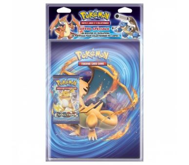 Pack Cahier Range Cartes A4 Evolutions Ultra Pro avec Un Booster XY12 Vf