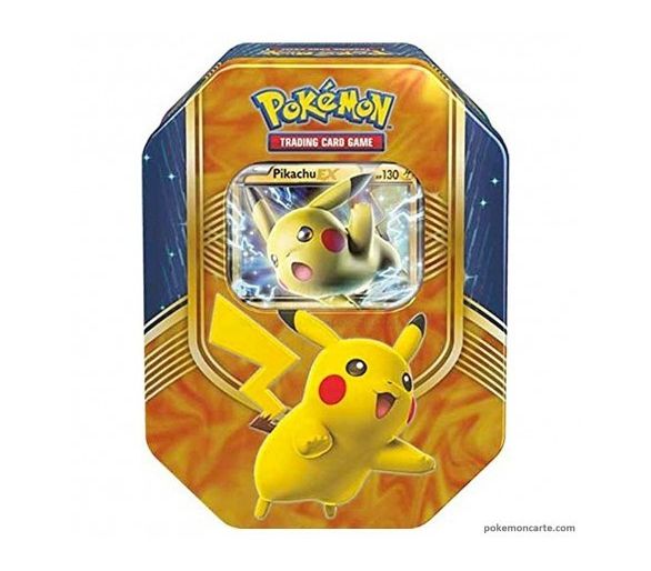 Promo Pokemon Carte : 2 Pokébox Ultra Rare PIKACHU EX + VOLCANION EX
