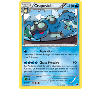 Crapustule Carte Rare Pv 150 - 35/122 - XY9