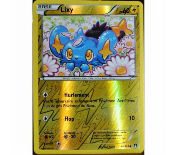 Lixy Carte Reverse Commune Pv 60 - 44/122 - XY9