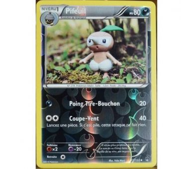 Pifeuil Carte Reverse Peu Commune Pv 80 - 72/122 - XY9