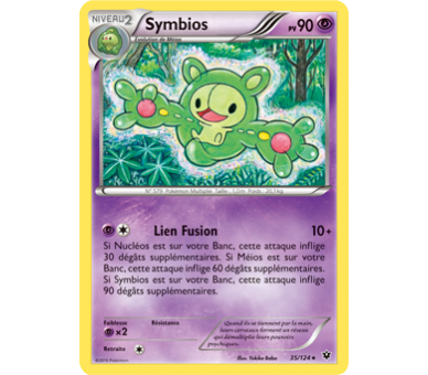 Symbios Carte Rare Pv 90 - 35/124 - XY10