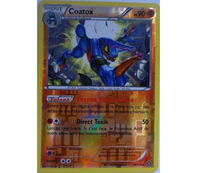 Coatox Carte Reverse Rare 90 Pv - 59/114 - XY11