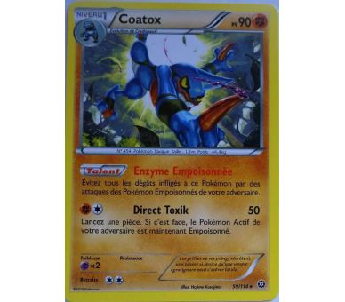 Coatox Carte Rare 90 Pv - 59/114 - XY11