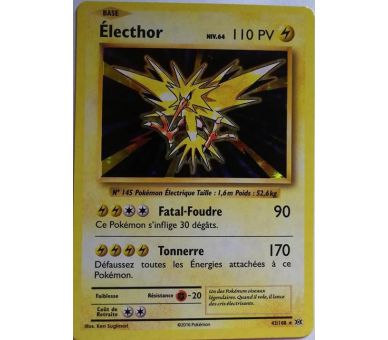 Electhor Carte Holo Rare 110 Pv - XY12 - 42/108