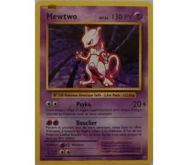 Mewtwo Carte Rare 130 Pv - XY12 - 51/108