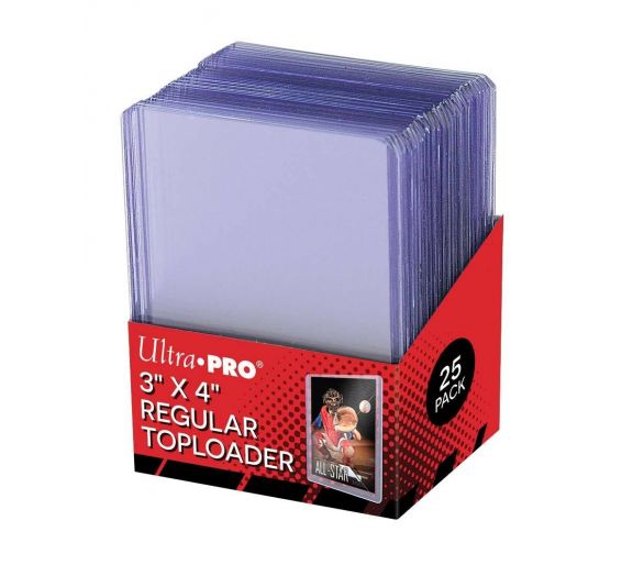 Ultra Pro Toploader regular 3*4 - set de 25