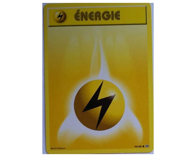 Energie Electrique Carte Commune - XY12 - 94/108
