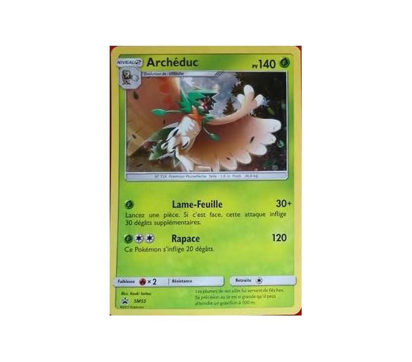 Archéduc 140 Pv Carte Pokémon Holo - Etoile Pormo SM55