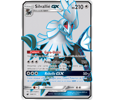 Silvallie GX Carte Full Art 210 Pv - SL4 - 108/111