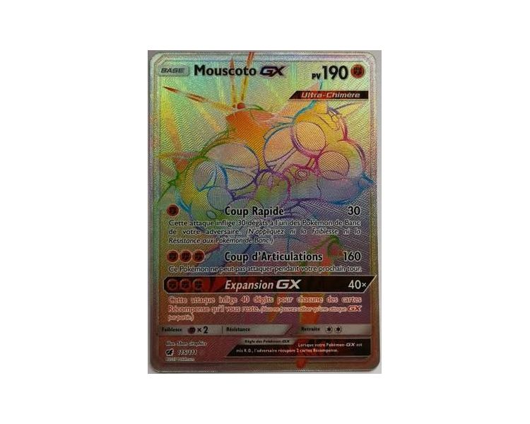 Mouscoto GX Carte Full Art Secrete Ultra-Chimere SL4 - 115/111