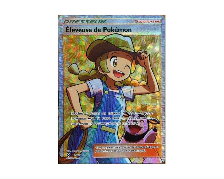 Carte Pokemon ELEVEUSE DE POKEMON 63/73 Reverse Soleil et Lune 3,5 SL3.5 FR NEUF