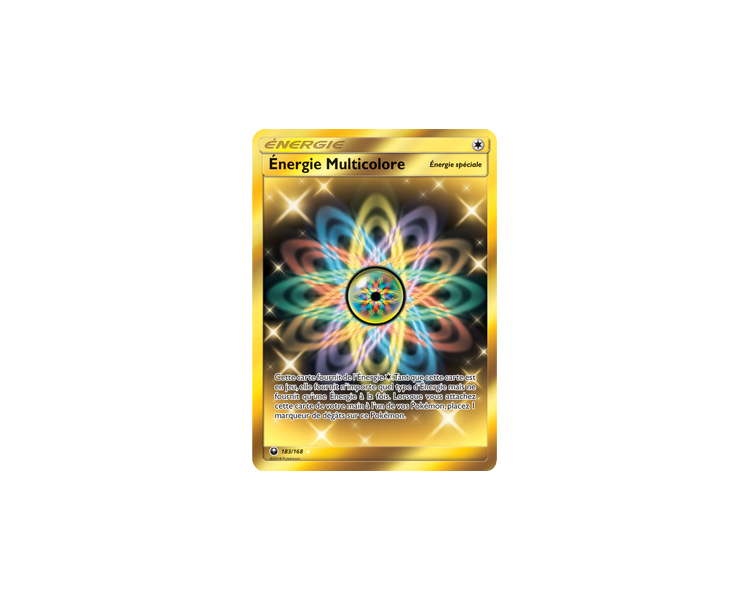 Carte Pokemon Secrete Energie Multicolore 1 168 Sl7 Tempete Celes