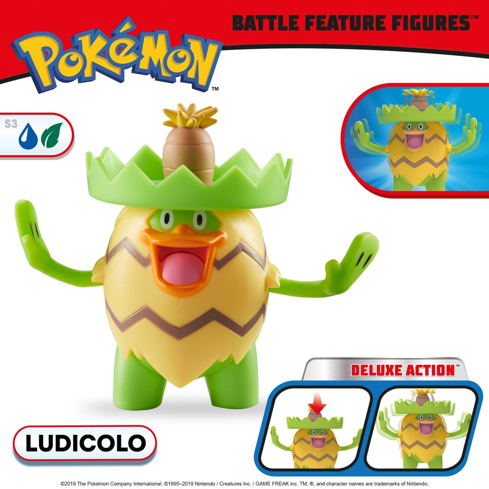 pokemon ludicolo figure