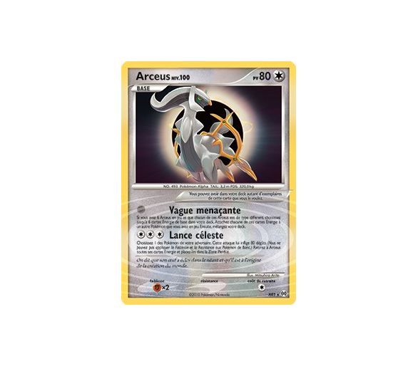 Arceus 80 PV - AR5 PLATINUM ARCEUS