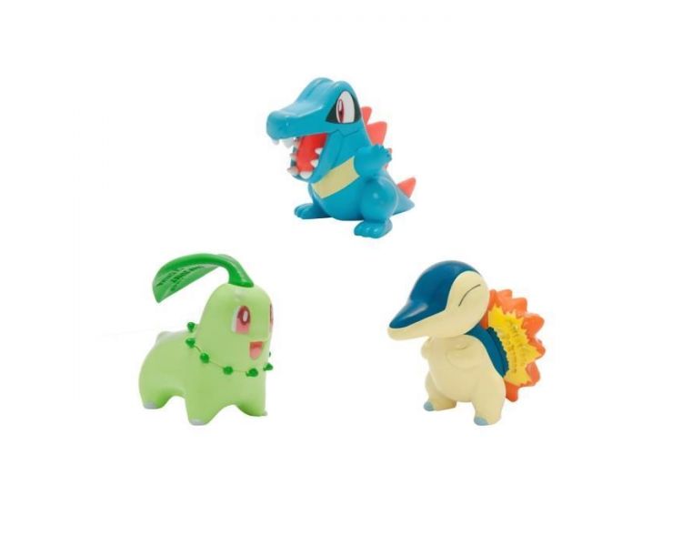 Pack de 3 Figurines Pokémon - Germignon - Héricendre - Kaiminus