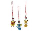 Pack de 3 Portes clés POKEMON - NYMPHOLI NOCTALI et MENTOLI