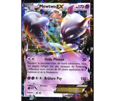 carte Pokémon 61/162 Mewtwo EX 170 PV XY - Impulsion Turbo