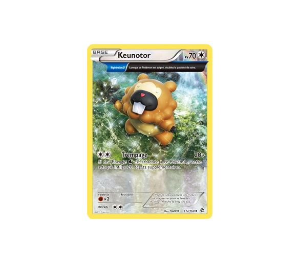 Carte Pokemon Neuve Française 71/160 XY5:Primo Choc Tentacool Reverse