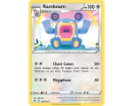 Ramboum Pv 100 136/185 - Carte Peu Commune Reverse - Épée et Bouclier 4 - Voltage Éclatant