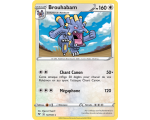 Brouhabam Pv 160 137/185 - Carte Rare - Épée et Bouclier 4 - Voltage Éclatant