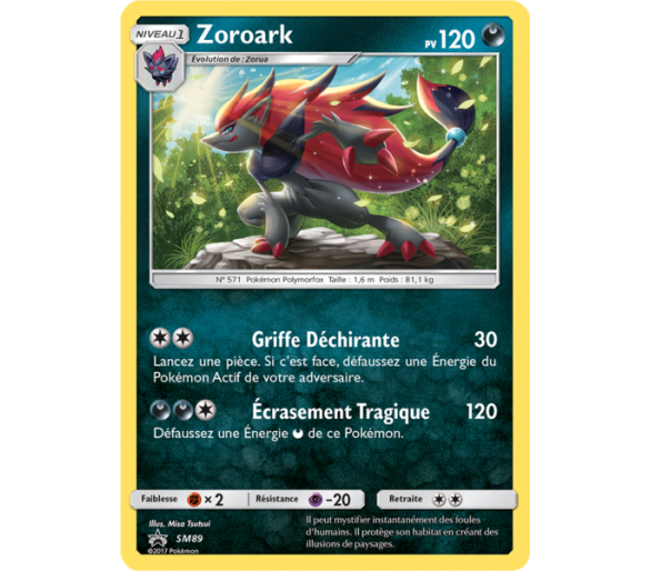 Zoroark Holo 120 Pv - Etoile Promo