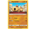 Hippopotas Pv 100 084/203 - Carte Commune Reverse - Épée et Bouclier - Évolution Céleste