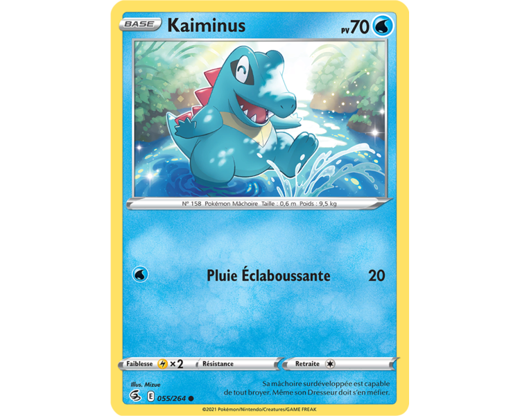 Kaiminus Pv 70 055/264 - Carte Commune - Épée et Bouclier - Poing de Fusion