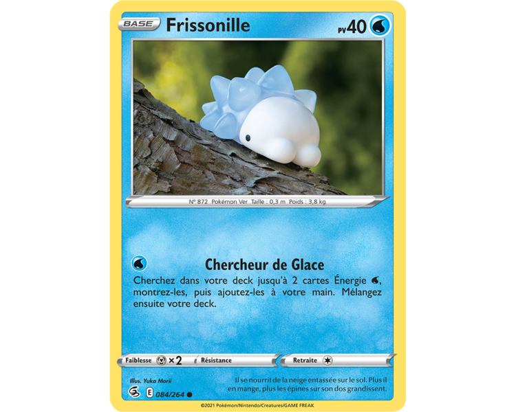 Frissonille Pv 40 084/264 - Carte Commune - Épée et Bouclier - Poing de Fusion