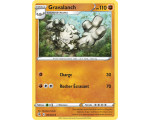 Gravalanch Pv 110 136/264 - Carte Peu Commune Reverse - Épée et Bouclier - Poing de Fusion