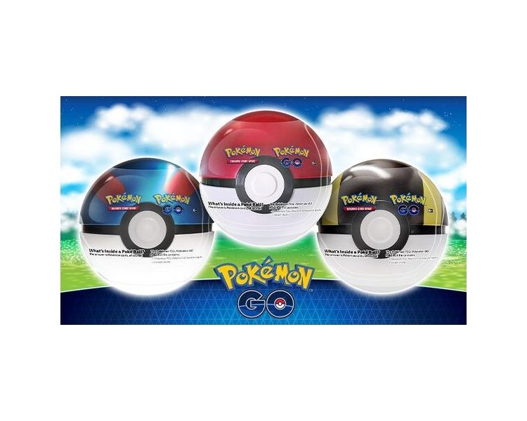 Pokéball Tin Go Pokémon Go 10.5 - 3 Boosters 