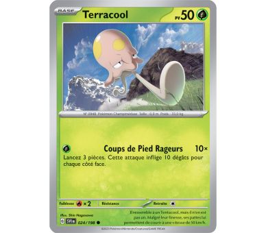 Terracool Pv 50 024/198 - Carte Commune - Écarlate et Violet
