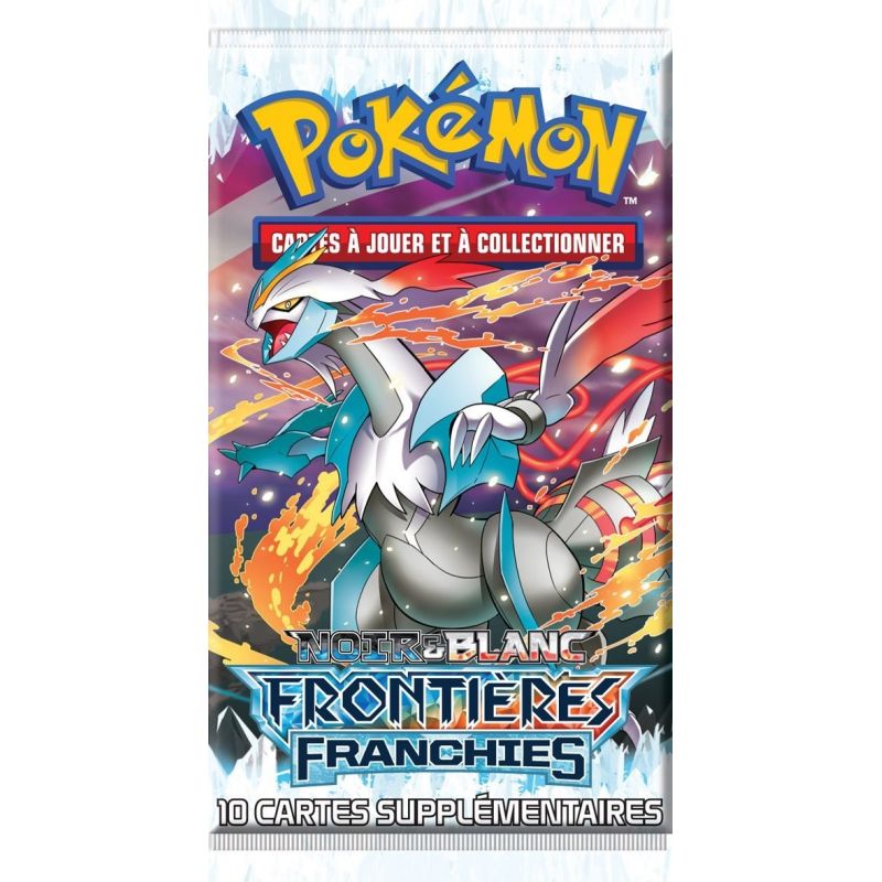 KYUREM NOIR FRONTIERES FRANCHIES ① 1 BOOSTER CARTES POKEMON Neuf 