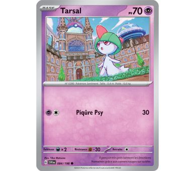 Tarsal Pv 70 084/198 - Carte Commune Reverse - Écarlate et Violet