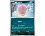 Spiritomb Pv 70 129/198 - Carte Peu Commune Reverse - Écarlate et Violet