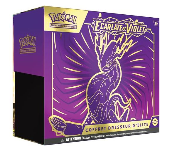 Pokemon Cahier range-cartes + booster Pokemon EV01 - assortie