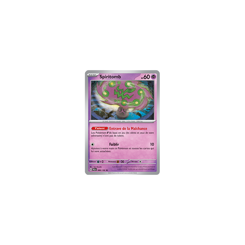 089/193 Spiritomb Paldea Evolved (SV02)